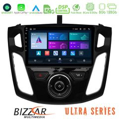 Bizzar Ultra Series Ford Focus 2012-2018 8core Android11 8+128GB Navigation Multimedia Tablet 9″