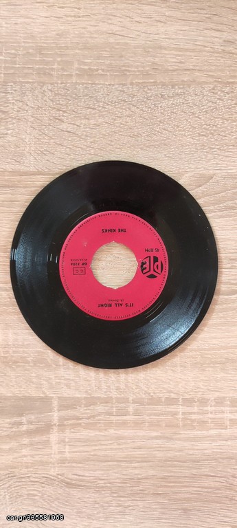 THE KINKS/Δίσκος βινυλίου 45 στροφών 