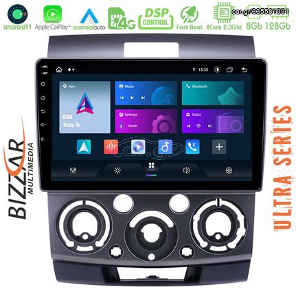 Bizzar Ultra Series Ford Ranger/Mazda BT50 8core Android11 8+128GB Navigation Multimedia Tablet 9″