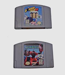 Nintendo 64/ N64 games USA Ntsc STARFOX 64 + BOMBERMAN 64