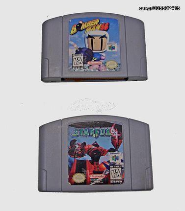 Nintendo 64/ N64 games USA Ntsc STARFOX 64 + BOMBERMAN 64