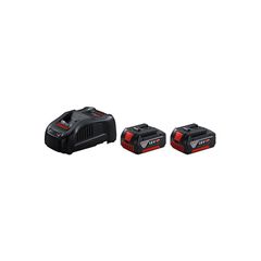 Σετ Μπαταρίες GBA 18V 2x5.0Ah + Φορτιστής GAL 1880 CV - 18V - BOSCH (#1600A00B8J)