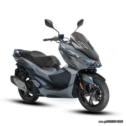 Scooter Sym JetX 125 ABS grey. Η απογείωση της SYM