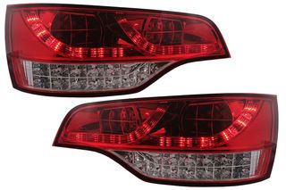 ΦΑΝΑΡΙΑ ΠΙΣΩ Full LED Taillights Audi Q7 4L (2006-2009) Red Clear