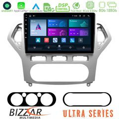 Bizzar Ultra Series Ford Mondeo 2007-2010 AUTO A/C 8core Android11 8+128GB Navigation Multimedia Tablet 9″