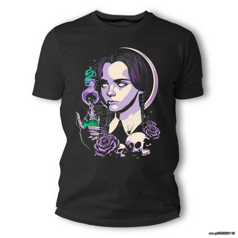 Wednesday Addams Γουένσντεϊ Μπλουζάκι TS40046
