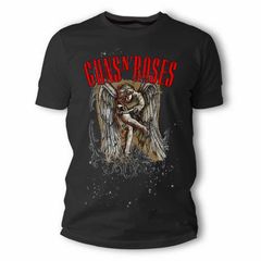 Guns N' Roses ketched Cherub Μπλουζάκι T-shirt σε Μαύρο χρώμα TS70007