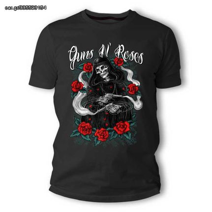 Guns N' Roses Reaper Μπλουζάκι T-shirt σε Μαύρο χρώμα TS70043