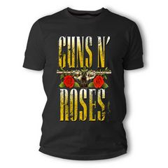 Guns N' Roses Μπλουζάκι T-shirt σε Μαύρο χρώμα TS70016