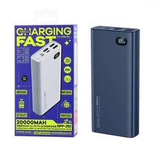 Remax PowerBank 20000mAh Fast Charge 22.5W LED Display Blue (RPP-292)