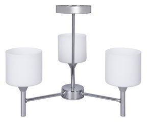 Activejet Classic chandelier pendant ceiling lamp MIRA chrome triple 3xE27 for living room