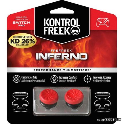 KontrolFreek - FPS Freek Inferno - Nintendo Pro (4 Prong) / Nintendo Switch