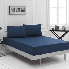Κουβερλί υπέρδιπλο Αrt 1999 διαστάσεων 220x240cm σε χρώμα Blue μπλε