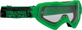 Κωδ.236356 Μάσκα Moose racing soft-goods Qualifier Clear Lens foam δεν δέχεται Tear Off τηλ.215-215-8211