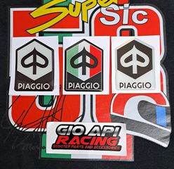 Αυτοκόλλητο Smalto Piaggio 7.5×5.5cm Σε Πολλά Χρώματα Καινούργιο