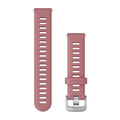 Garmin Quick Release Band 18mm Light Pink/Silver έως 12 άτοκες δόσεις ή 24 δόσεις