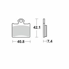 Κωδ.237125 Moto-Master μεταλλικά τακάκια 096711 για KTM FREERIDE 350 12-17 / KTM FREERIDE 250 R 14-17 1 σετ για 1 δαγκάνα τηλ.215-215-8211