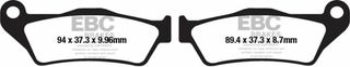 Κωδ.238182 EBC ημιμεταλλικά τακάκια FA671V για BMW K 1300 S ABS 09-15 / BMW K 1200 R 05-10 1 σετ για 1 δαγκάνα τηλ.215-215-8211