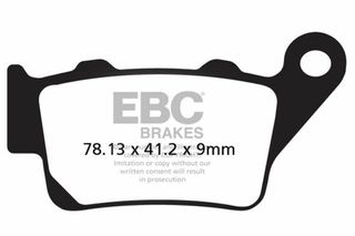 Κωδ.238684 EBC μεταλλικά τακάκια scooter SFA213HH 1 σετ για 1 δαγκάνα τηλ.215-215-8211