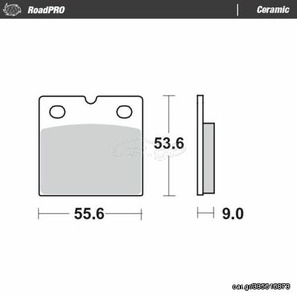 Κωδ.238833 Moto-Master κεραμικά τακάκια 401604 1 σετ για 1 δαγκάνα τηλ.215-215-8211