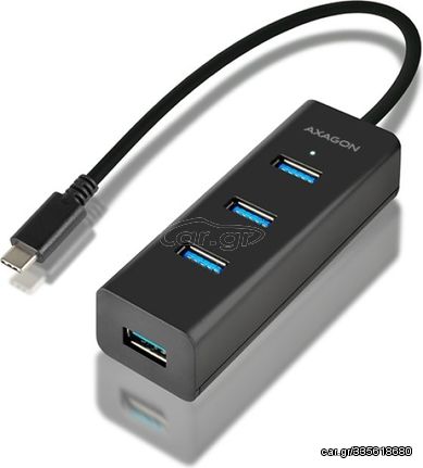 Axagon 4x USB3.0 Charging Hub, Microusb Charging Connector, Type-C - (HUE-S2C)