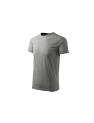 Malfini Basic Ανδρικό Διαφημιστικό T-shirt Κοντομάνικο σε Γκρι Χρώμα MLI-F2912
