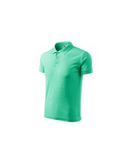 Malfini Ανδρικό T-shirt Κοντομάνικο Polo Πράσινο MLI-20395