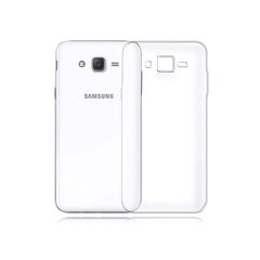 Θήκη Πλάτης Σιλικόνης για Samsung J500F Galaxy J5 2015 - Χρώμα: Διάφανο