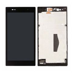 Οθόνη LCD με Μηχανισμό Αφής και Πλαίσιο για Sony Xperia Z Ultra C6802 / C6806 - Χρώμα: Μαύρο