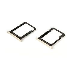 Υποδοχή Κάρτας Single SIM και SD (SIM Tray) για Huawei Ascend Mate 7 - Χρώμα: Χρυσό