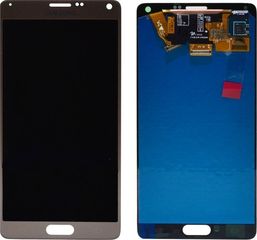 Γνήσια Οθόνη LCD με Μηχανισμό Αφής για Samsung Galaxy Note 4 N910F GH97-16565C - Χρώμα: Χρυσό