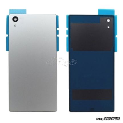 Πίσω Καπάκι για Sony Xperia Z5 E6653/E6683 - Χρώμα: Ασημί