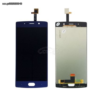Οθόνη LCD με Μηχανισμό Αφής για Doogee BL7000 ( Short Flex ) - Χρώμα: Μπλε