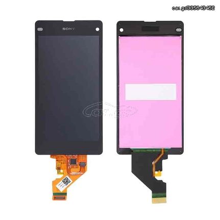 Γνήσια Οθόνη LCD με Μηχανισμό Αφής για Sony Xperia Z1 Compact - Son - 9750303 Χρώμα: Μαύρο