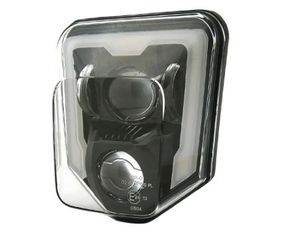 EΜΠΡΟΣ ΦΑΝΑΡΙ PROJECTOR DRL HUSQVARNA TE/ FE/ TC/ FC/ 125/250/300/350/450/501/701/250i/300i ΔΙΑΦΑΝΟ ΜΑΥΡΟ