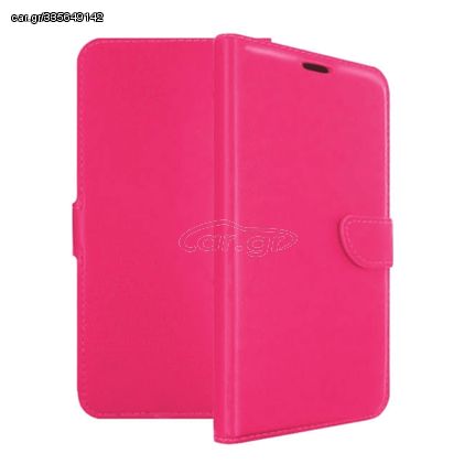 Θήκη Βιβλίο / Leather Book Case με Clip για Sony Xperia Es L5 - Χρώμα: Ροζ