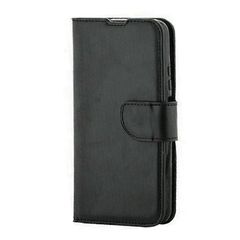 Θήκη Βιβλίο / Leather Book Case with Clip για Nokia 535 - Χρώμα: Μαύρο