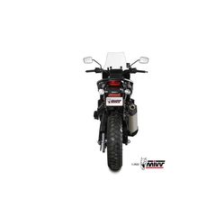 Τελικο Εξατμισης Mivv Speed Edge Slip-On Muffler Titanium/Carbon End-Cap - Harley Davidson Pan America