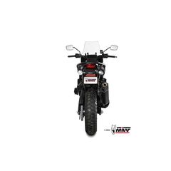 Τελικο Εξατμισης Mivv Speed Edge Slip-On Muffler Black Stainless Steel/Carbon End-Cap - Harley Davidson Pan America