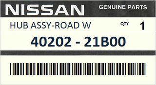 Μουαγιέ τροχού εμπρός  ΓΝΗΣΙΟ - NISSAN MICRA K10 1988-1992 ENGINE MA10 MA12 #4020221B00