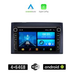 ISUZU D-MAX (2003 - 2011) Android οθόνη αυτοκίνητου 4+64GB με GPS WI-FI (ηχοσύστημα αφής 8" ιντσών 4GB CarPlay Android Auto Car Play Youtube Playstore MP3 USB Radio Bluetooth Mirrorlink εργοστασι