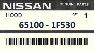 Καπό εμπρός ΓΝΗΣΙΟ - NISSAN MICRA K11 1998-2002 ENGINE  #651001F530