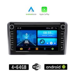 OPEL Android για CORSA C D, ASTRA H G, VECTRA ZAFIRA ANTARA MERIVA οθόνη αυτοκίνητου 4+64GB με GPS WI-FI (ηχοσύστημα αφής 8" ιντσών 4GB CarPlay Android Auto Car Play Youtube Playstore MP3 USB Rad