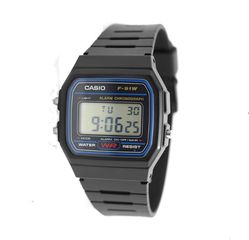Ανδρικό ψηφιακό ρολόι χειρός Casio F-91W-1YEG