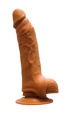 Scott Penis Extender + 4 cm Brown Liquid Silicone 15 cm