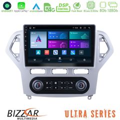 Bizzar Ultra Series Ford Mondeo 2007-2011 (Auto A/C) 8Core Android11 8+128GB Navigation Multimedia Tablet 9″