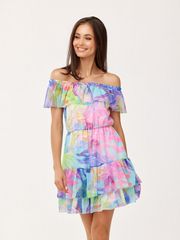 Καθημερινό Φόρεμα 182434 Roco Fashion Πολύχρωμο SUK0335 37D Multicolor