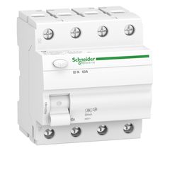 Schneider Electric AC 30mA ACTI 9 ID K Ρελέ Ράγας Διαρροής 63A Τετραπολικό με Τάση 400V A9Z01463