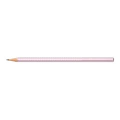 Μολύβι γραφίτη Faber Grip sparkle II Rose Metallic (118261)