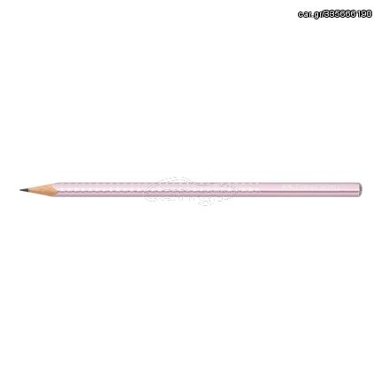 Μολύβι γραφίτη Faber Grip sparkle II Rose Metallic (118261)